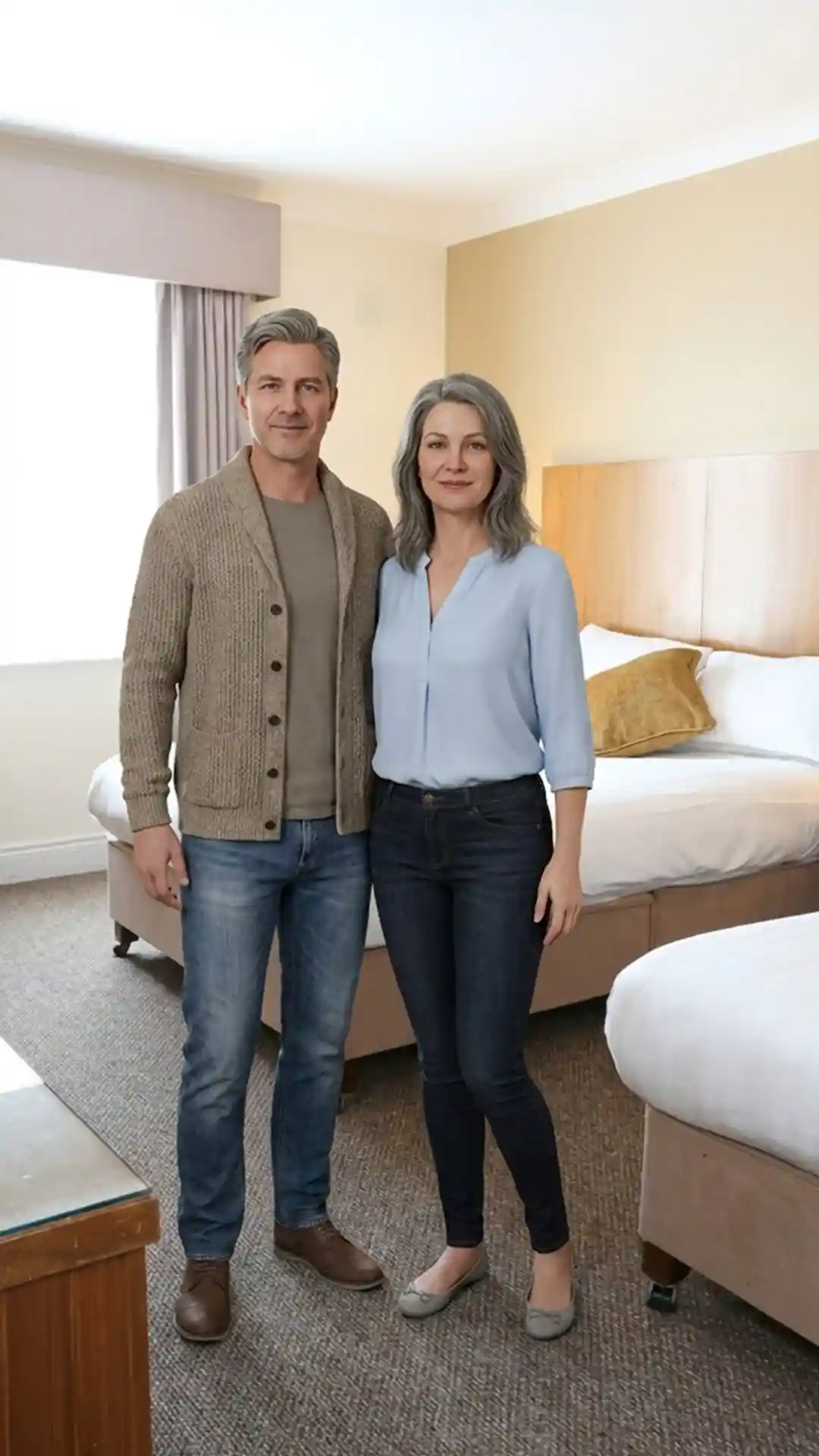 Twin Rooms at the Auburn Lodge Hotel, Ennis